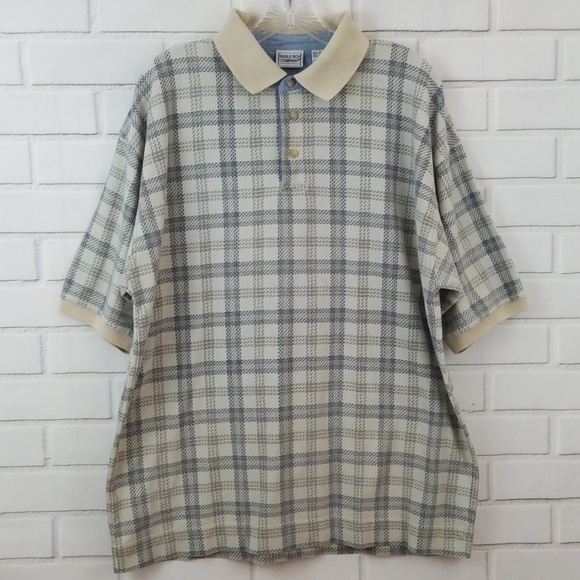 Bugle Boy Other - Bugle Boy Tattersall Short Sleeve Polo Shirt